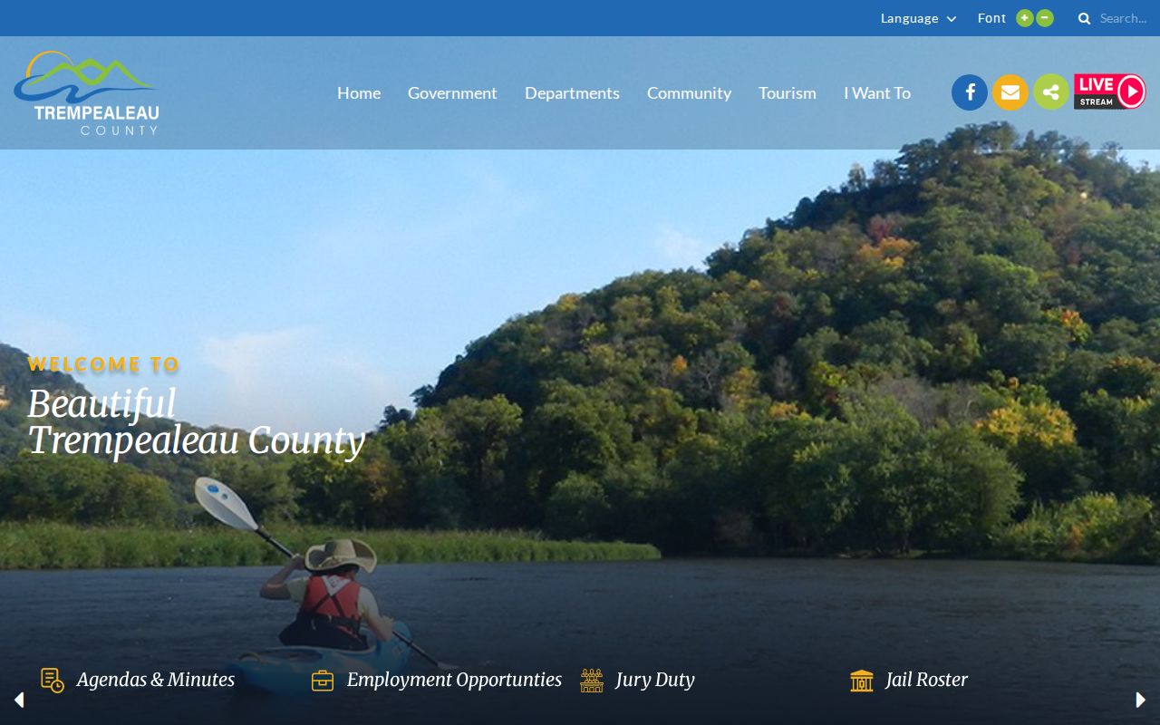 Trempealeau County criminal records government gateway
