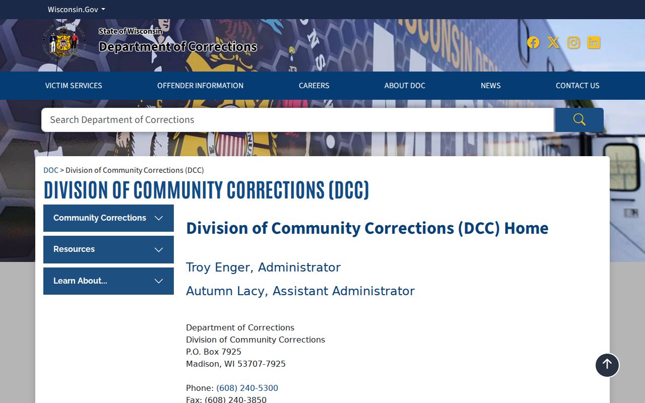Trempealeau County sex offender supervision through Wisconsin Community Corrections